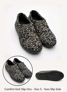 Knit Comfort Slip-Ons