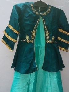 Brand New Gown With Beautiful Worked Shrug