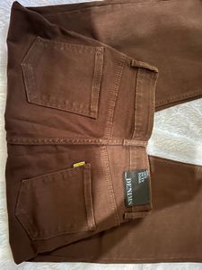 Brown wide Leg Jeans🤎