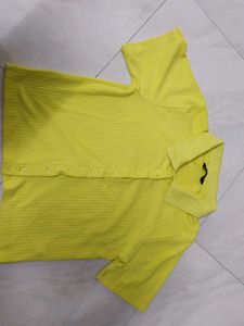 Yellow Button-Down Shirt