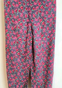 Floral Print Casual Palazzo