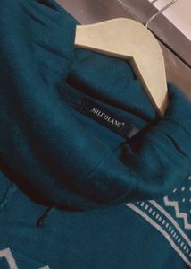 Sea🌊Green Winter Top For 36 Bust