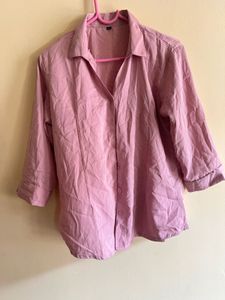 Pink Casual Shirt