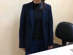 blue blazer