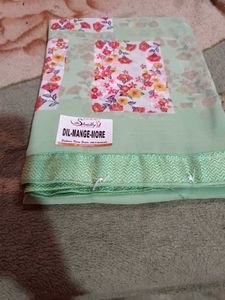 Elegant  party wear stylish Floral Print Saree