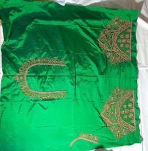Heavy Bridal Aari Or Maggam Work Blouse Piece
