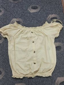 Cute Off-Shoulder Top