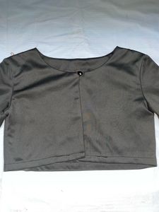 Cropped Shrug Jacket