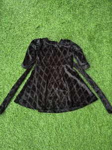 Glittering Black Dress