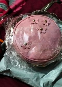 Pink Circular Sling Bag Brand New