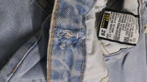 Light Wash Wide Leg Jeans 28