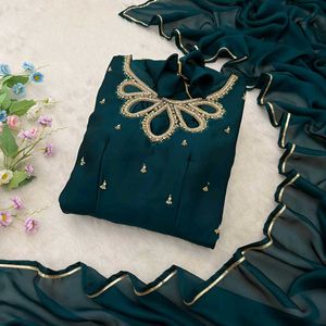 Hand Work Anarkali Gown