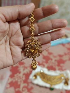 Golden Set Party Wear