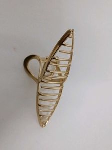 Golden Hair Claw Clip