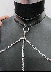 Chain Detail Harness Bralette