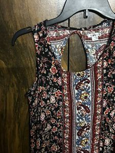 Floral Sleeveless Dress