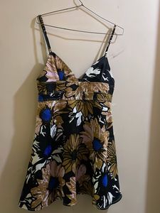 Floral Print Top Can We Worn As A Dress