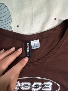Brown Graphic Tee