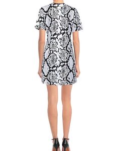 Brand New Philipp Plein Python Print Short Dress