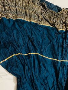 Teal Blue Sharara Pants
