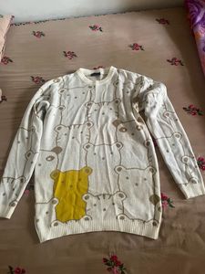 Over Sized Sweatshirt Dress