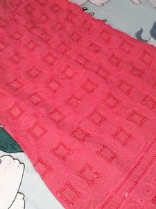 Coral Sequin Kurta