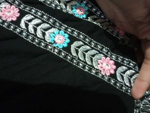 Black Suit With Neck Design