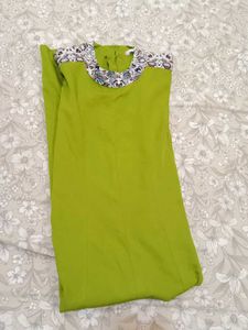 Olive Colour Kurti