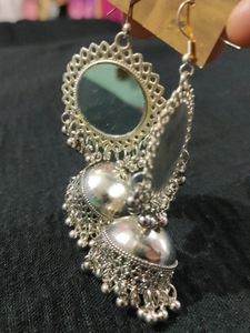Black Metal Earrings