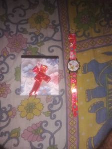 Floral Print Watch
