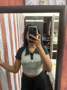 Simplicity Polo Grey Top
