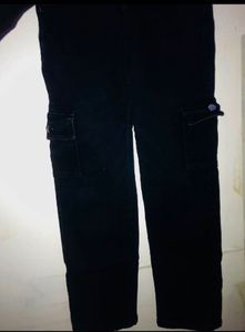 baggy black jeans