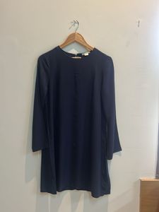 Navy Blue Shift Dress