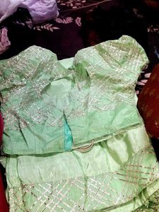 designer saree with blouse