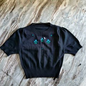 Crop Top Black 🖤
