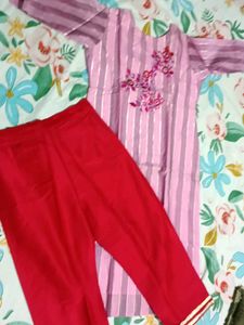 Pink Embroidered Salwar Suit