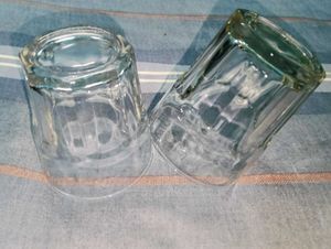 mc dowels original glass with box.