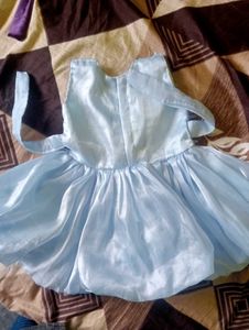 Frock For Baby Girl Half Sleeves 6 To 9 Months