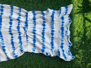 Girls Casual Tye N Dye Jumpsuit