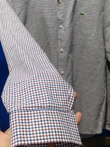 Lacoste Gingham Button-Down Shirt