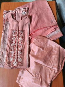 Peach Color Suit