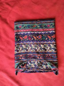 Vintage Floral Print Top
