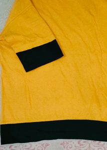 Yellow Oversized Tee For Men Nd Women