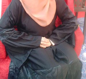 Elegant Black Abaya New Condition