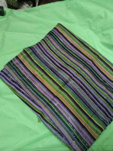 Plain Cotton Fabric With Dupatta
