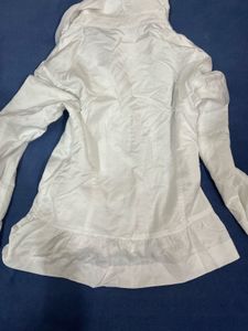 White Double Breasted Jacket