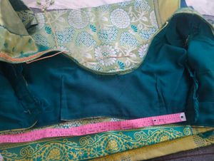 Green Banarasi Silk Saree