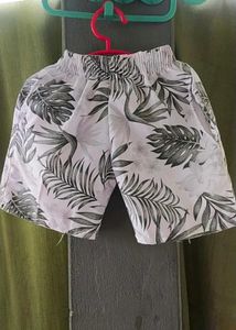 Floral Print Shirt and Halfpant for 3-4 Years Kids