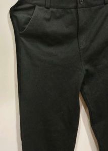 Black formal pants