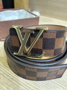 Louis Vuitton Brown Classic Belt